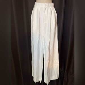 Nonchalant Brand white wide leg women’s pants